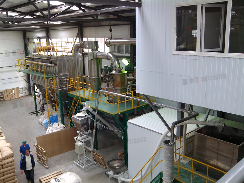 豌豆超微粉碎分級(jí)機(jī)系統(tǒng)--俄羅斯