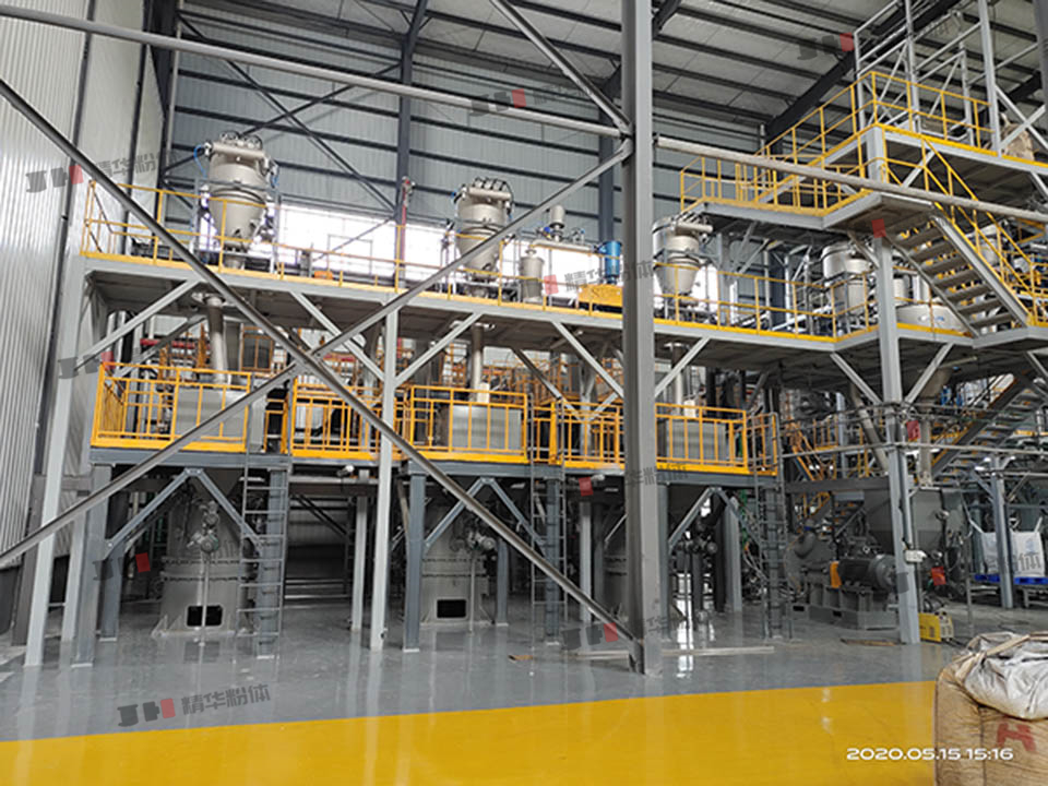 石油焦立式?jīng)_擊磨--湖南某生產(chǎn)現(xiàn)場